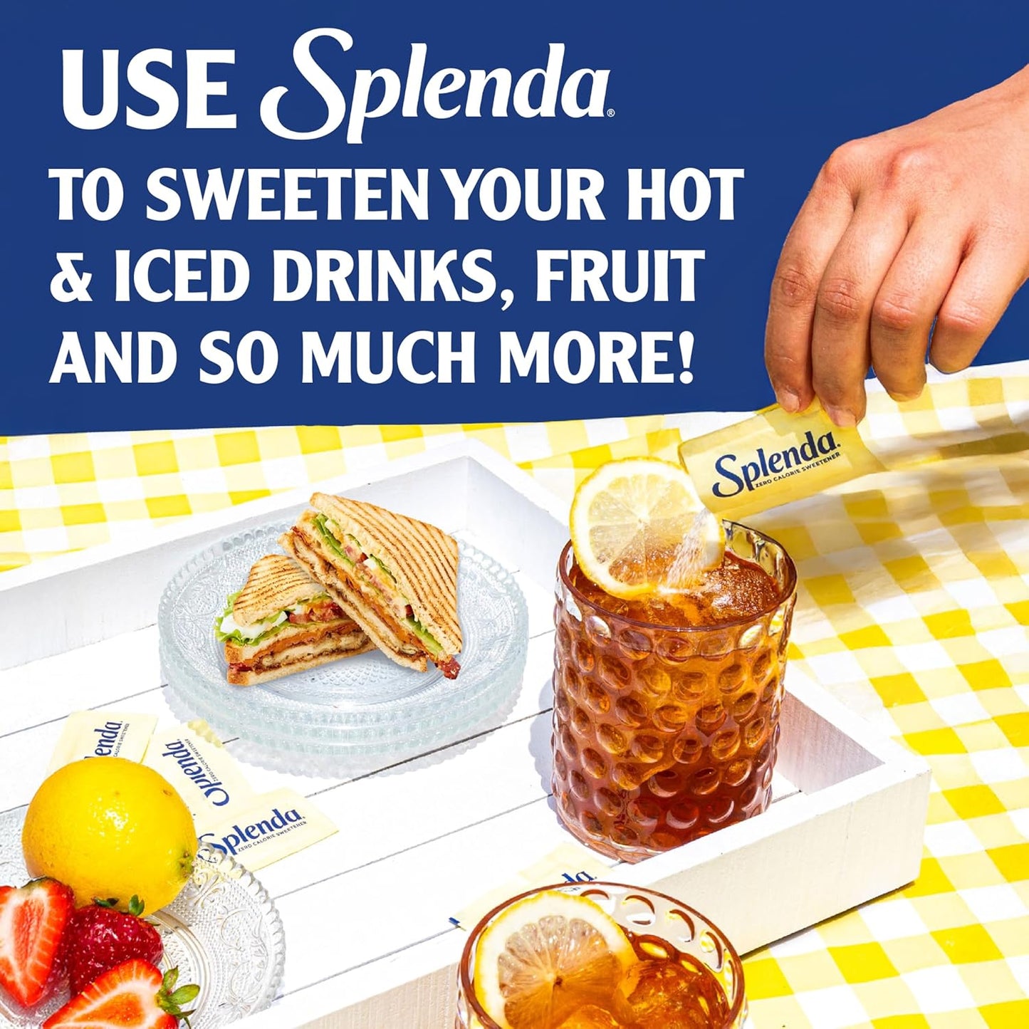 SPLENDA No Calorie Sweetener, 200 Count Packets