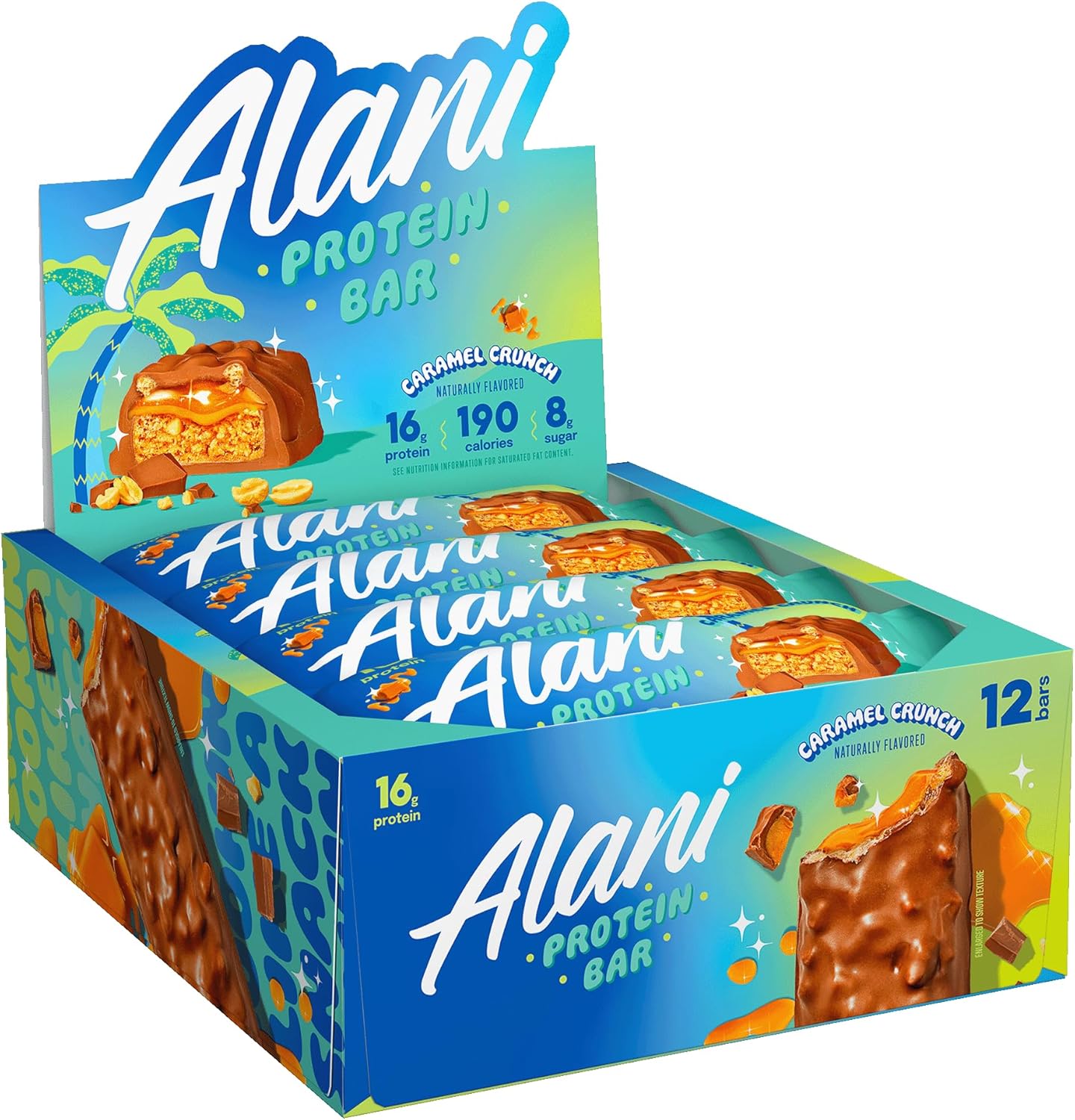 Alani Nu - Protein Bar Caramel Crunch 45g x 12