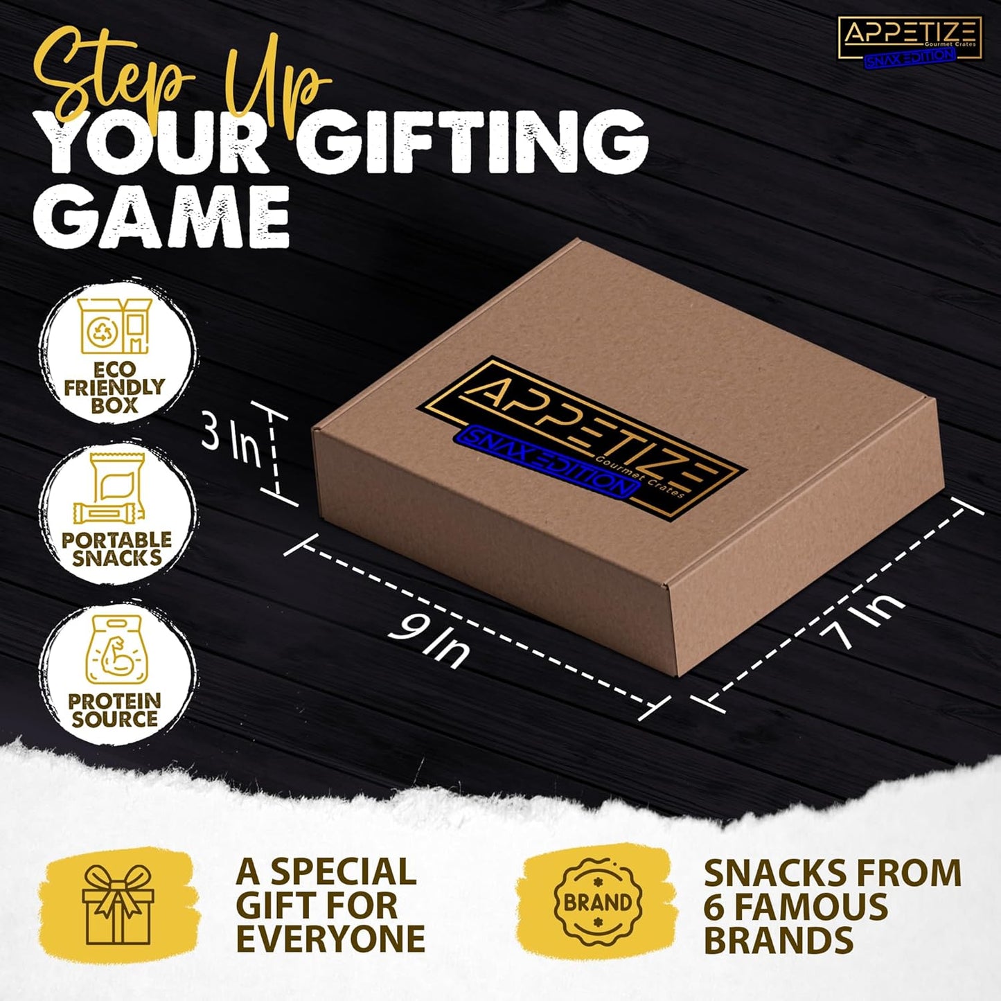 Beef Jerky And Pepperoni Fathers Day gift idea for him - Birthday Gifts For Men - Meat Gift Basket for Men- Carnivore Snacks for Adults - Gifts for Boyfriend - Father's Day Gift Basket - (Mailer Box Version)