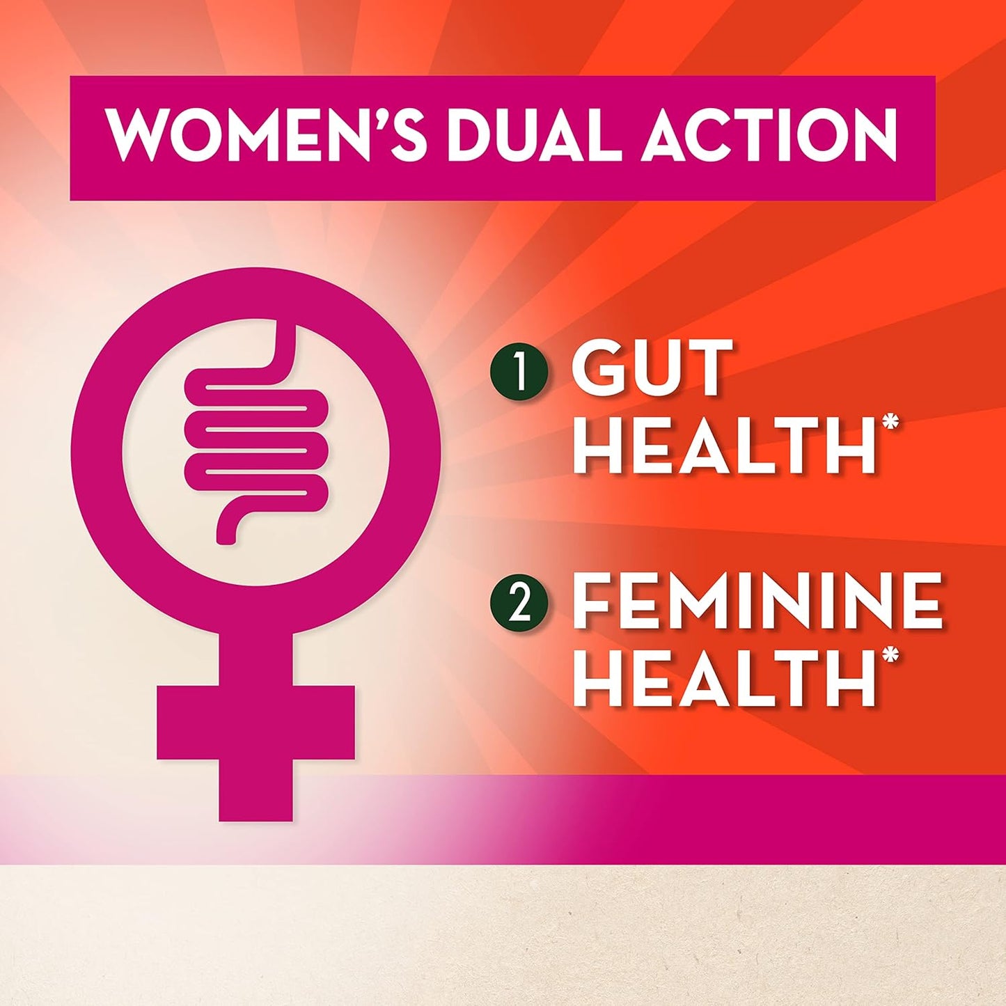 Align Probiotic, Women's Dual Action, Multi-Strain Probiotic & DUALBIOTIC PREbiotic + PRObiotic Gummies, Helps Support a Healthy Digestive System, Made With Naturally Fruit Flavours*, 60 Count