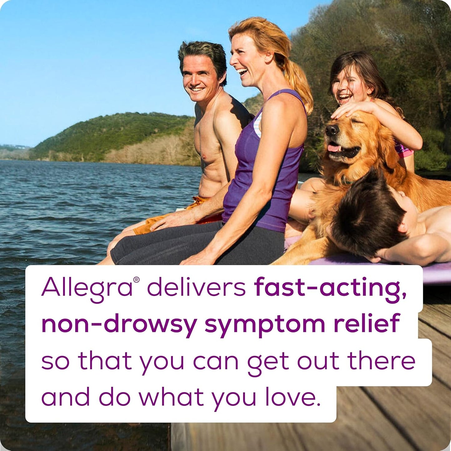 Allegra 12 小时抗过敏药,不引起嗜睡,快速缓解多种过敏症状,适用于打喷嚏、流鼻涕、眼睛发痒/流泪、喉咙或上颚,盐酸非索非那定 60 毫克,36 片