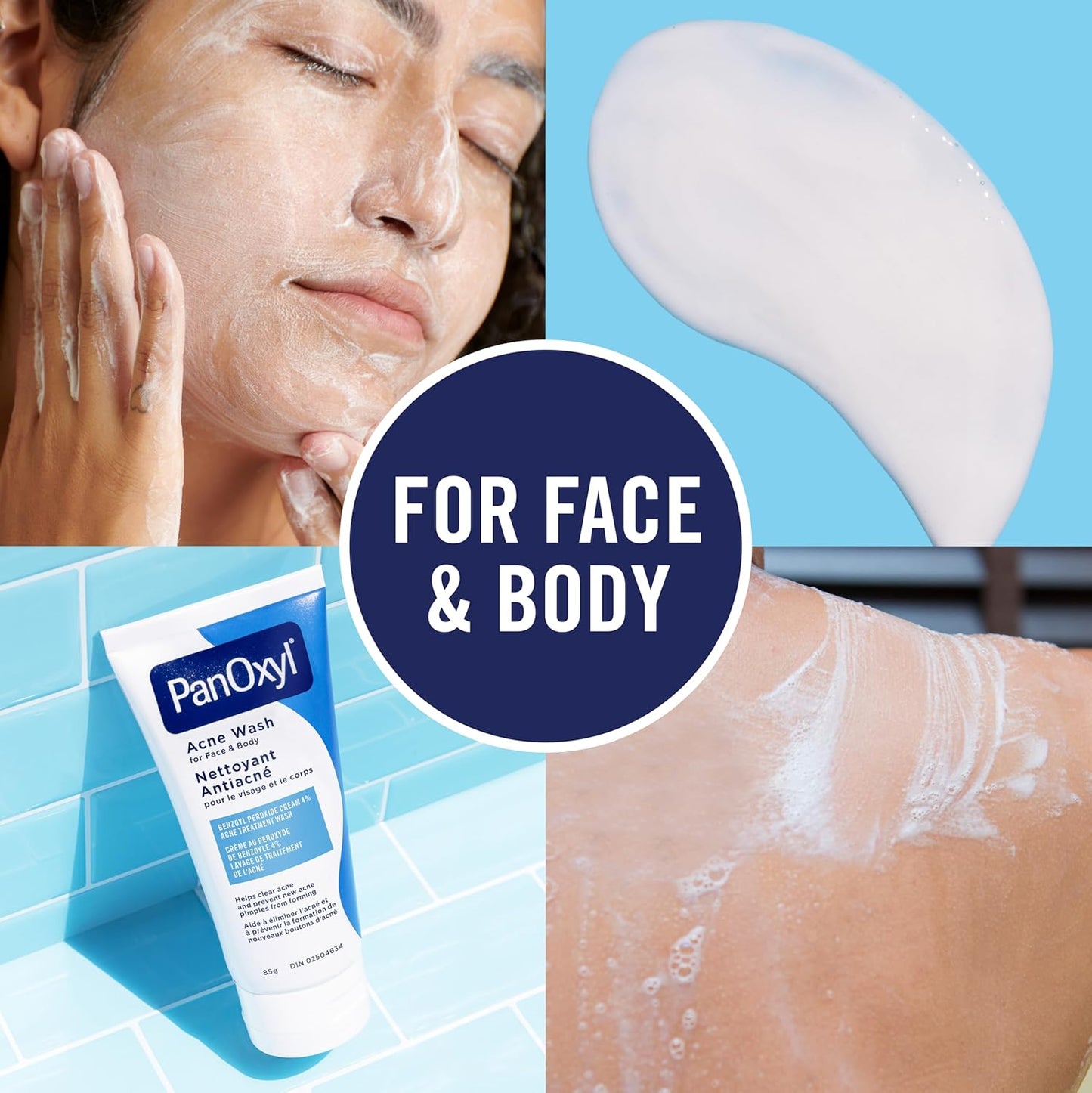 PanOxyl Creamy Acne Wash - 4% Benzoyl Peroxide
