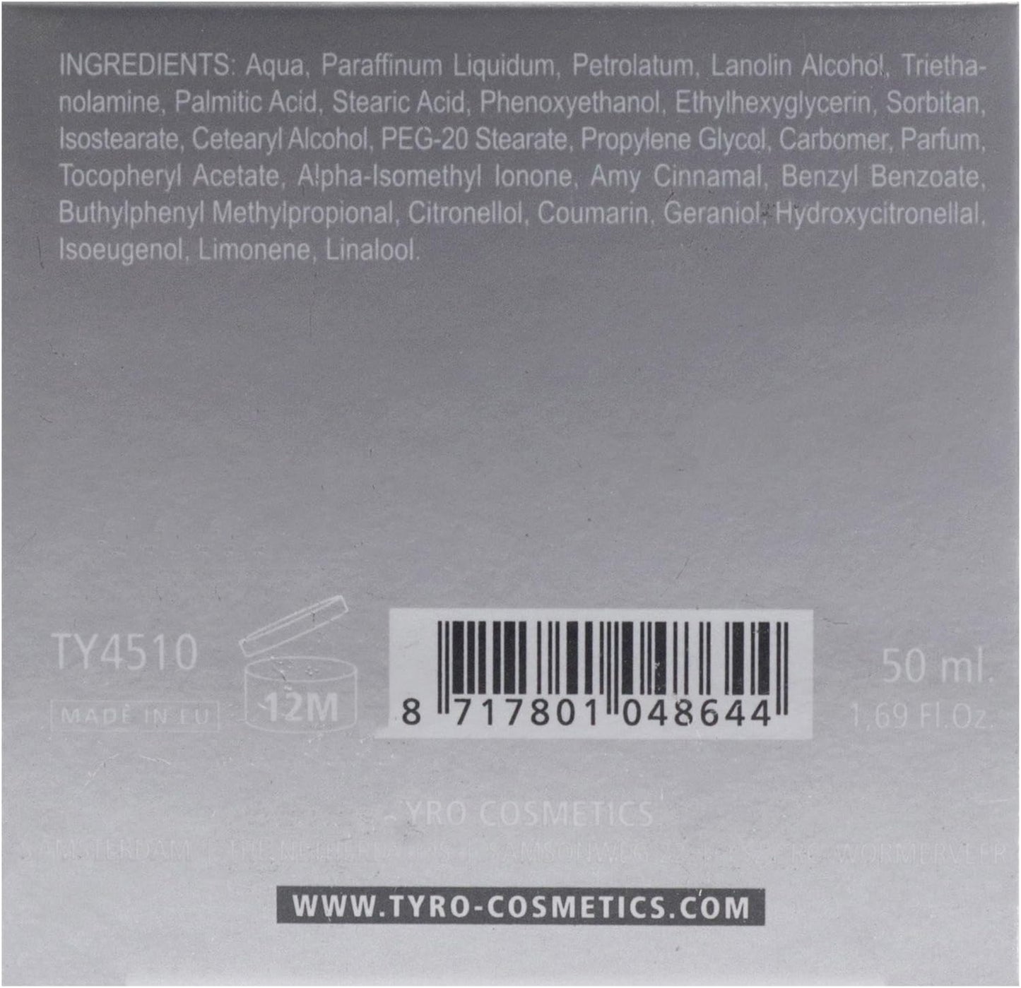 Tyro Young Cream 男女通用-1.69 盎司