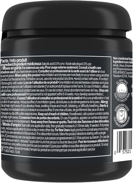 Oxy Sensitive Skin Cleansing Acne Pads - Clinically Proven Salicylic Acid (0.5%) – Gentle Formula to Help Treat and Prevent Breakouts - Enhanced Moisturizers - Unscented - Dermatologist Tested