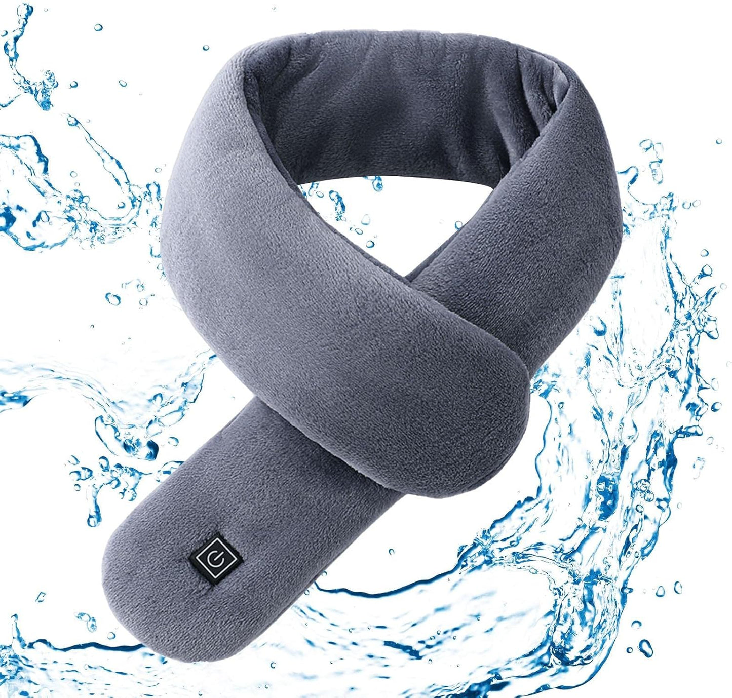 Electric Heated Scarf - Neck Heating Pad | Heated Neck Wrap for Neck Stress Relief, Electric Heating Pad for Women Men Couple, 3 Heating Levels, Without Power Bank
