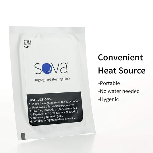 SOVA 隨身攜帶一次性加熱包,用於塑造 SOVA 夜間護衛,5 個裝