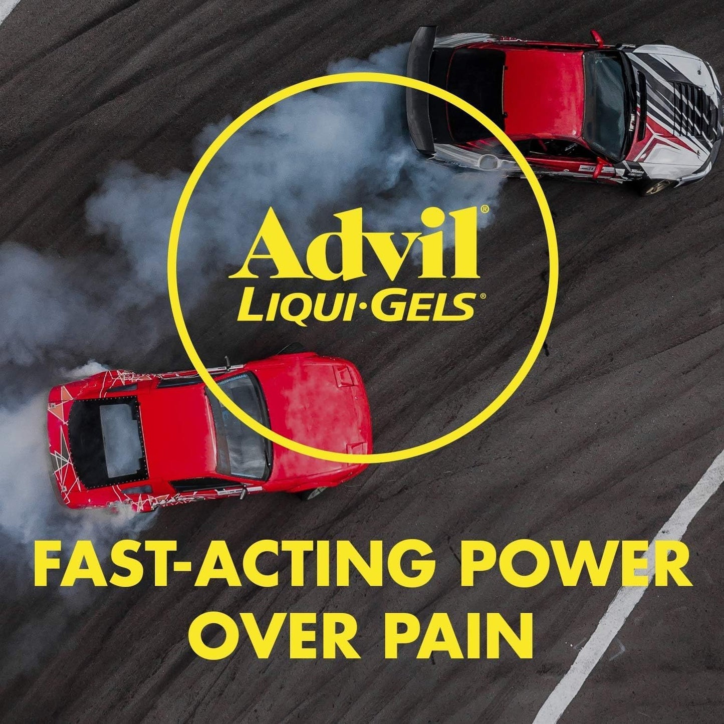 Advil Extra Strength Ibuprofen Pain Relief Liquid-Gels, Fast Acting Pain Relief for Migraine, Back, Neck, Joint, and Muscle Relief, 400mg (24 Count)