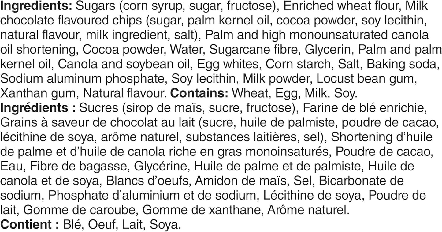 皮尔斯伯里巧克力软糖布朗尼棒,6条装,零食棒