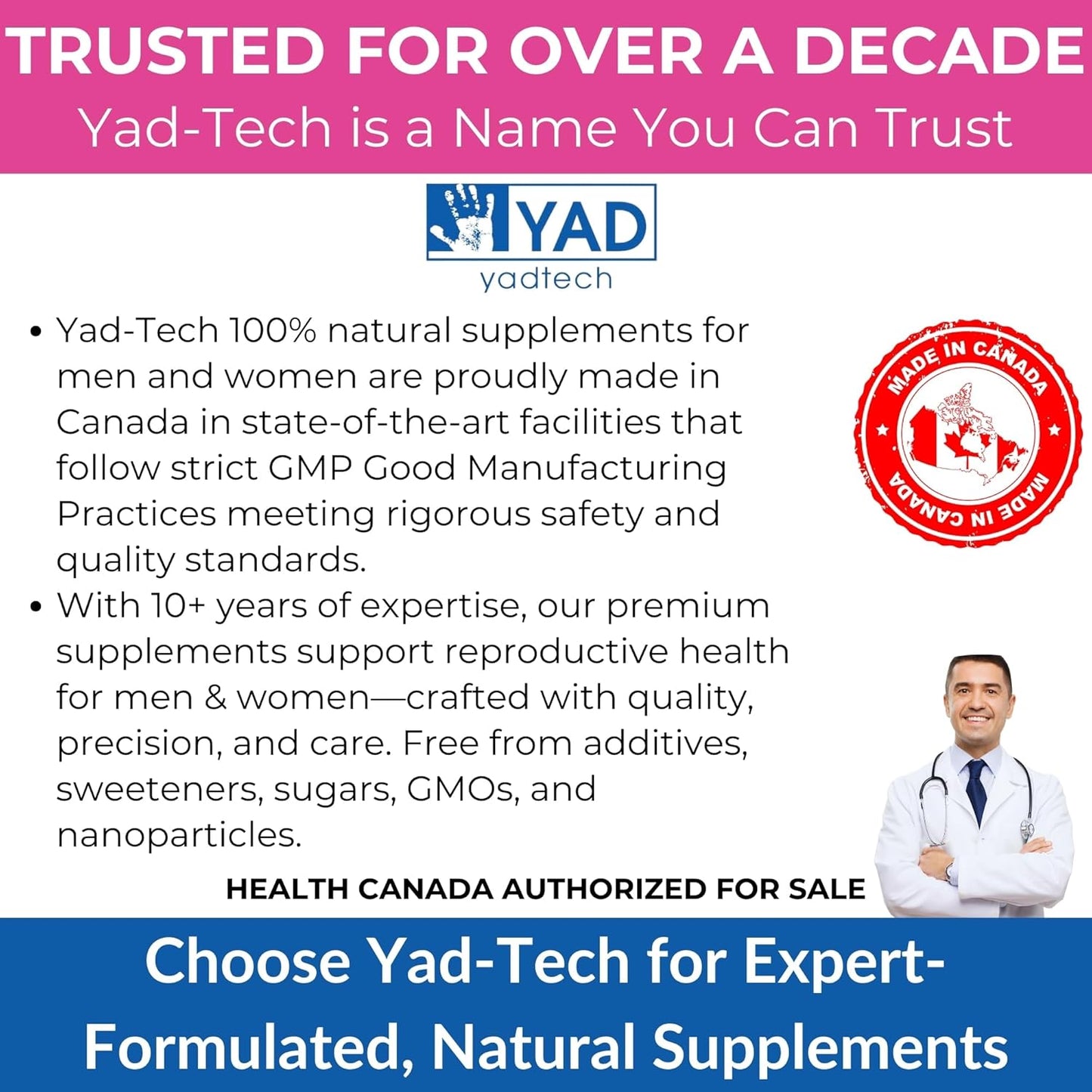 Fertil Pro Male Combo - Natural Health Supplements (3 month supply)