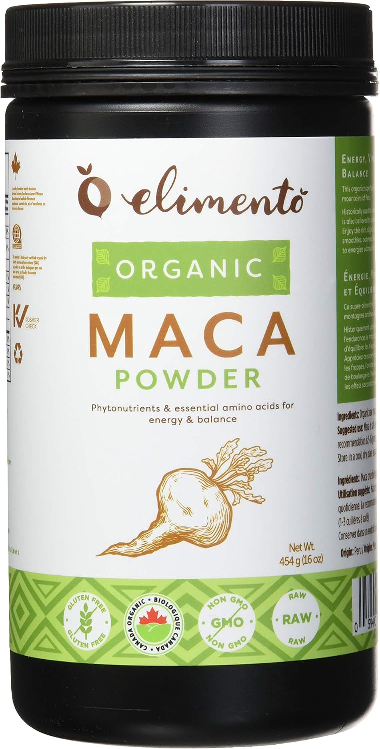 Elimento 有機生瑪卡粉,1 磅