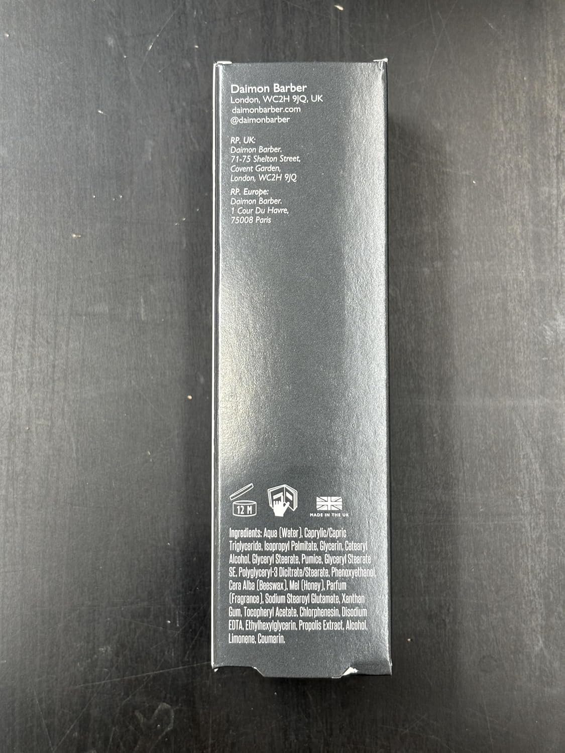 Exfoliating Cleanser by Daimon Barber for Men - 3.38 oz Cleanser