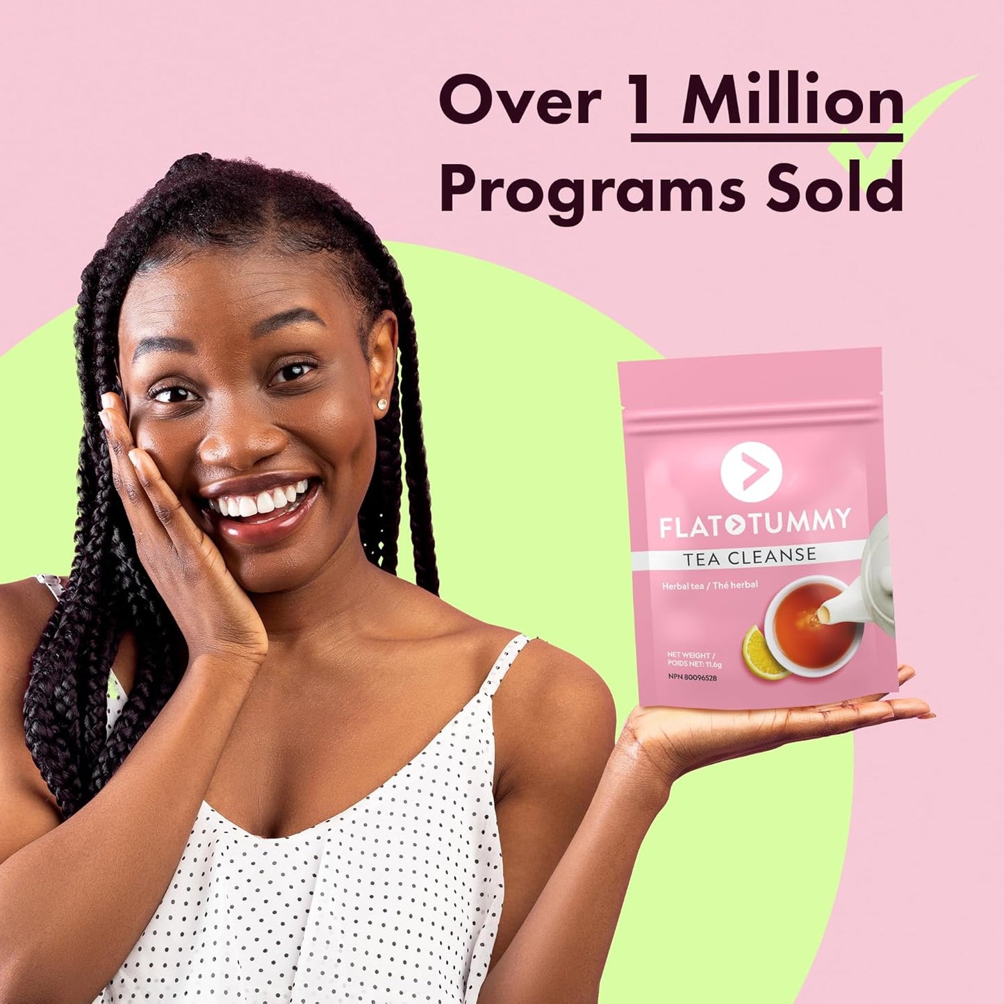 平腹茶清潔 - 含番瀉葉瀉藥的結腸清潔茶,可緩解便秘、腹脹和脹氣 - 排毒清潔,含蒲公英根 - 緩解女性腹脹