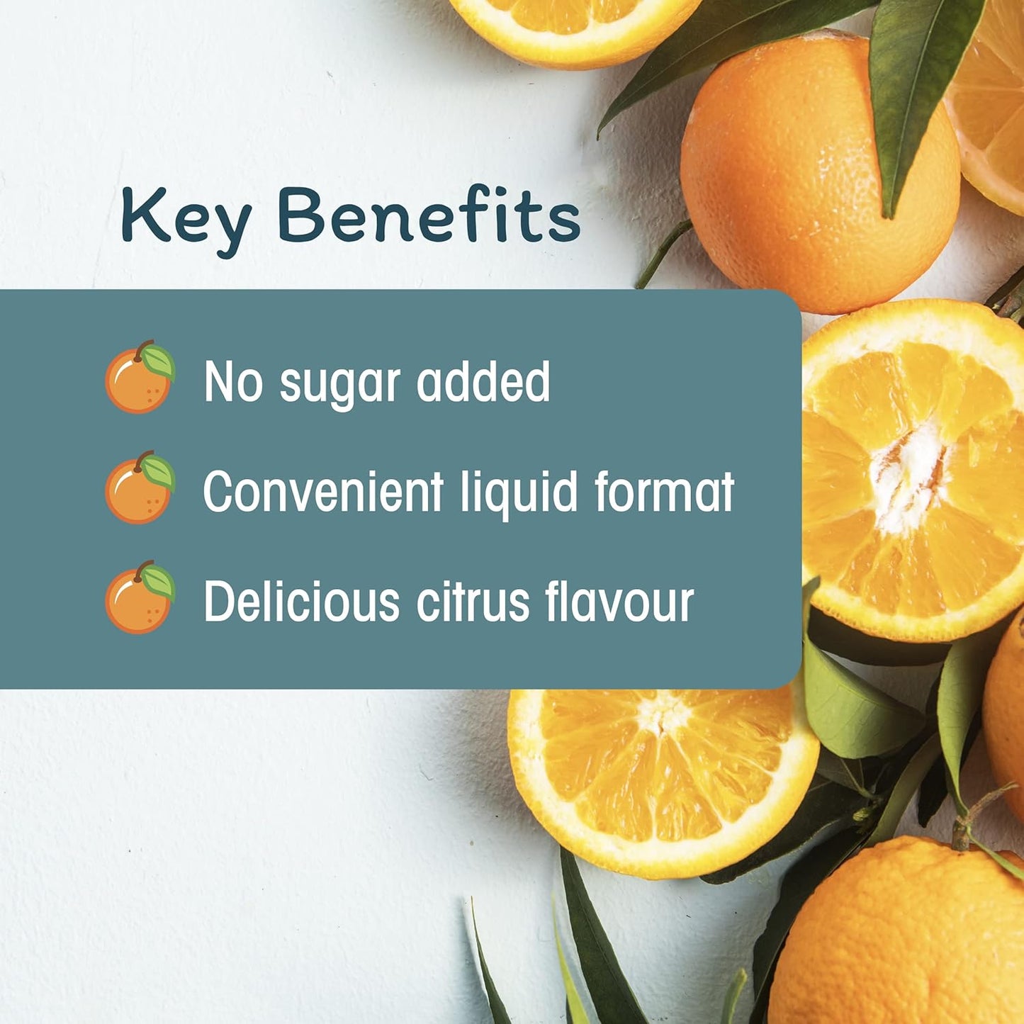 Organika 加拿大制造儿童液体锌,含维生素 C,甜橙味,免疫功能支持,100 毫升