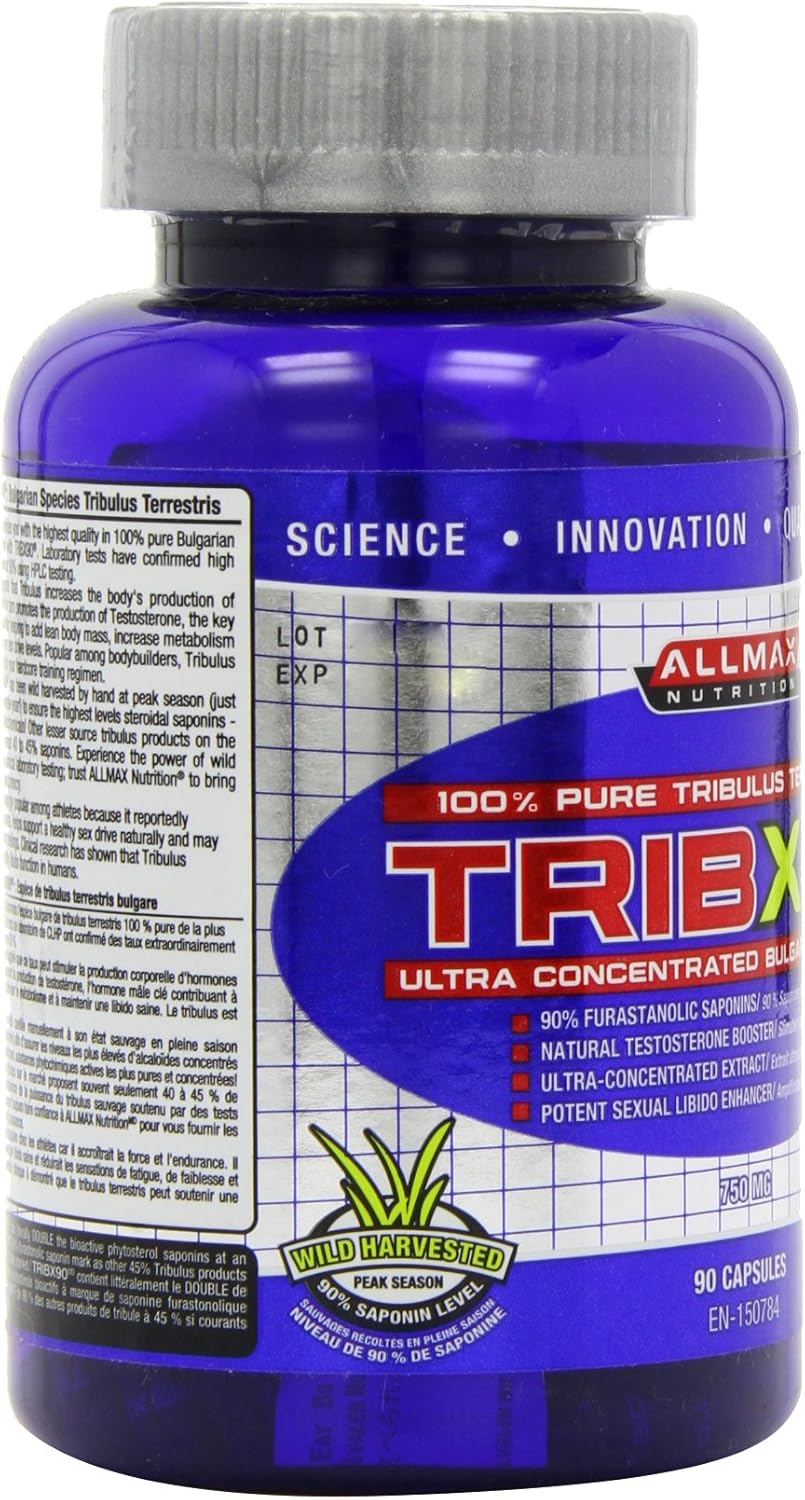 ALLMAX Nutrition Tribx90 100% 纯蒺藜,90 粒