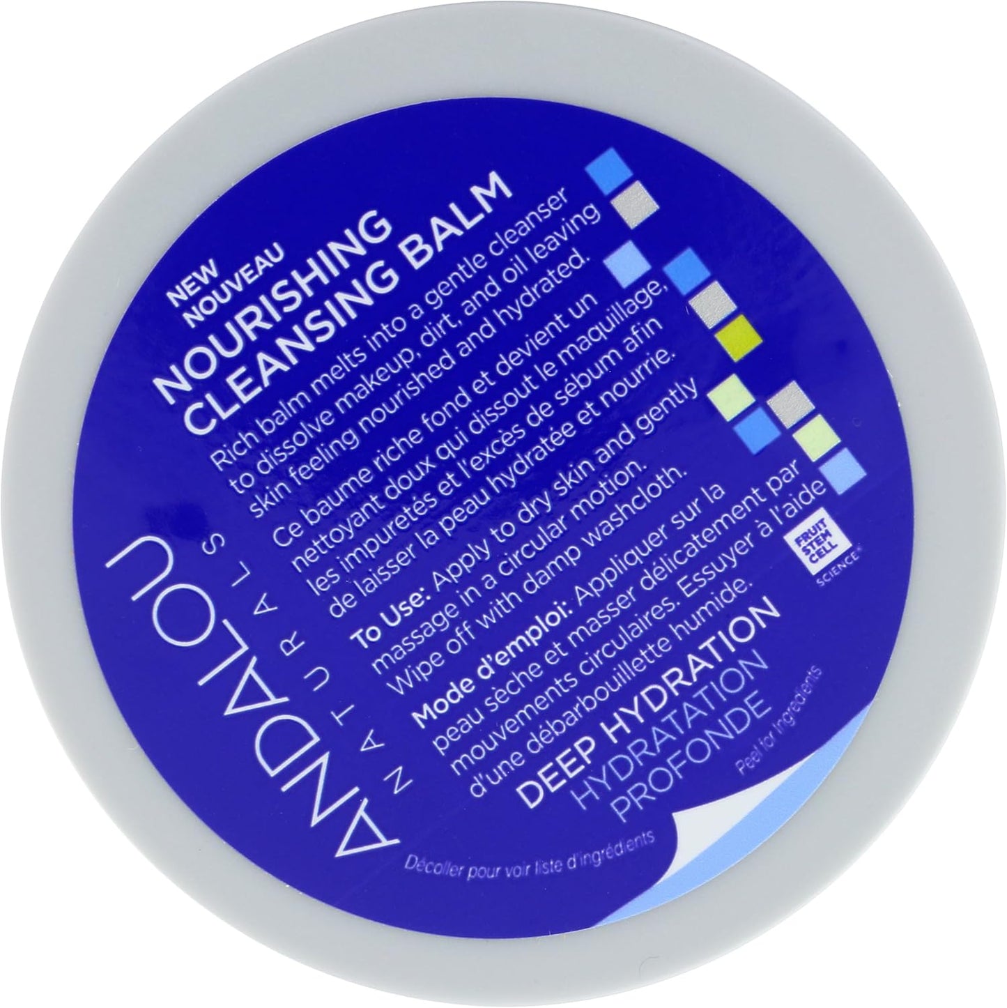 Andalou Naturals Deep Hydration Cleansing Balm, 3 FZ