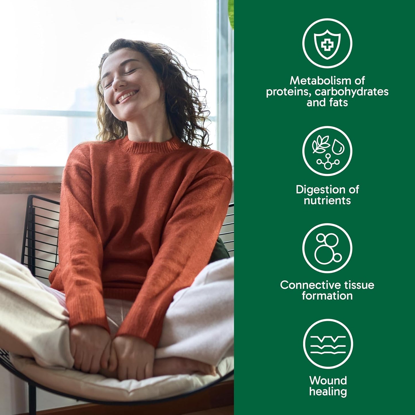 Organika 液體鋅和維生素 C - 橙味 - 免疫支持 - 300 毫升(1 包)