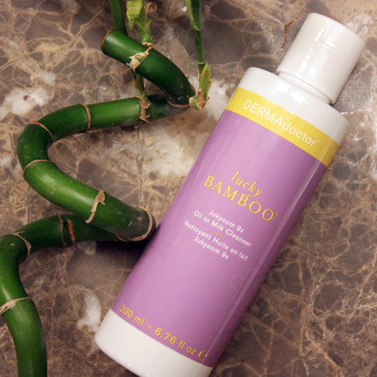 Dermadoctor Lucky Bamboo Jukyeom 9X Oil To Milk Cleanser 200 Ml/ 6.8 Oz, 6.8 ounces