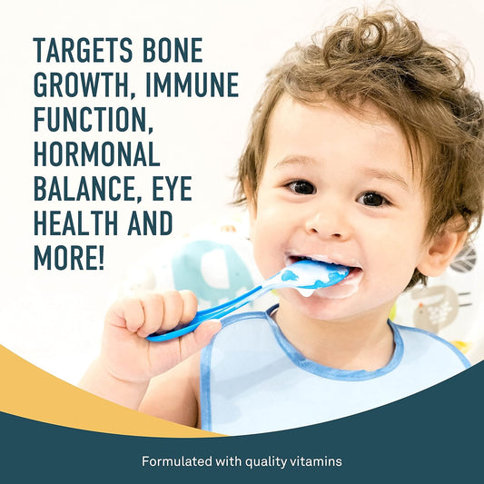 Organika 加拿大制造儿童复合维生素喷雾 - 橙味 - 建议年龄 1-3 岁 - 30 毫升