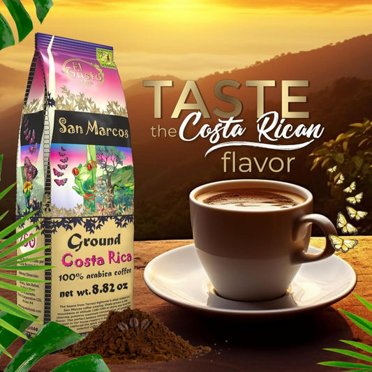 El Gusto San Marcos 研磨咖啡,中度烘焙,哥斯达黎加单一产地,250克