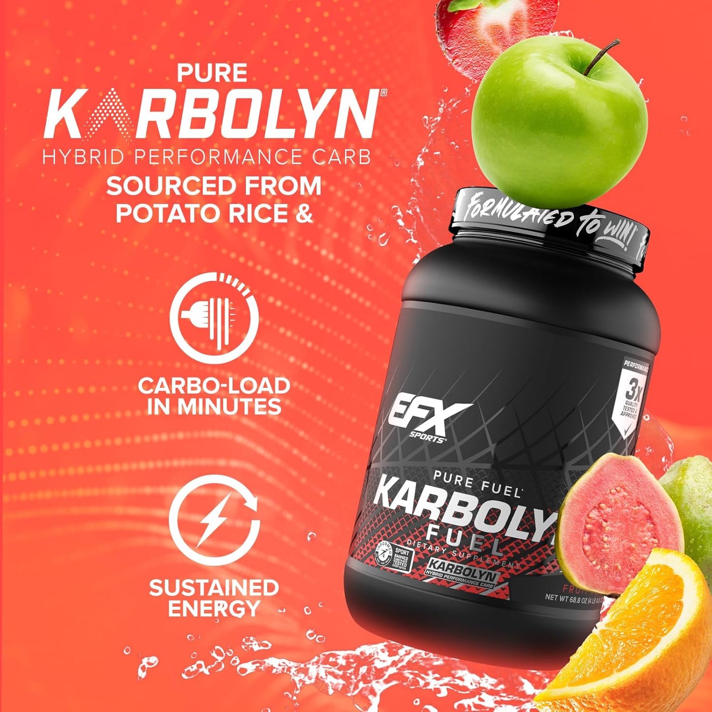 EFX Sports Strawberry Karbolyn, 4.4 lbs