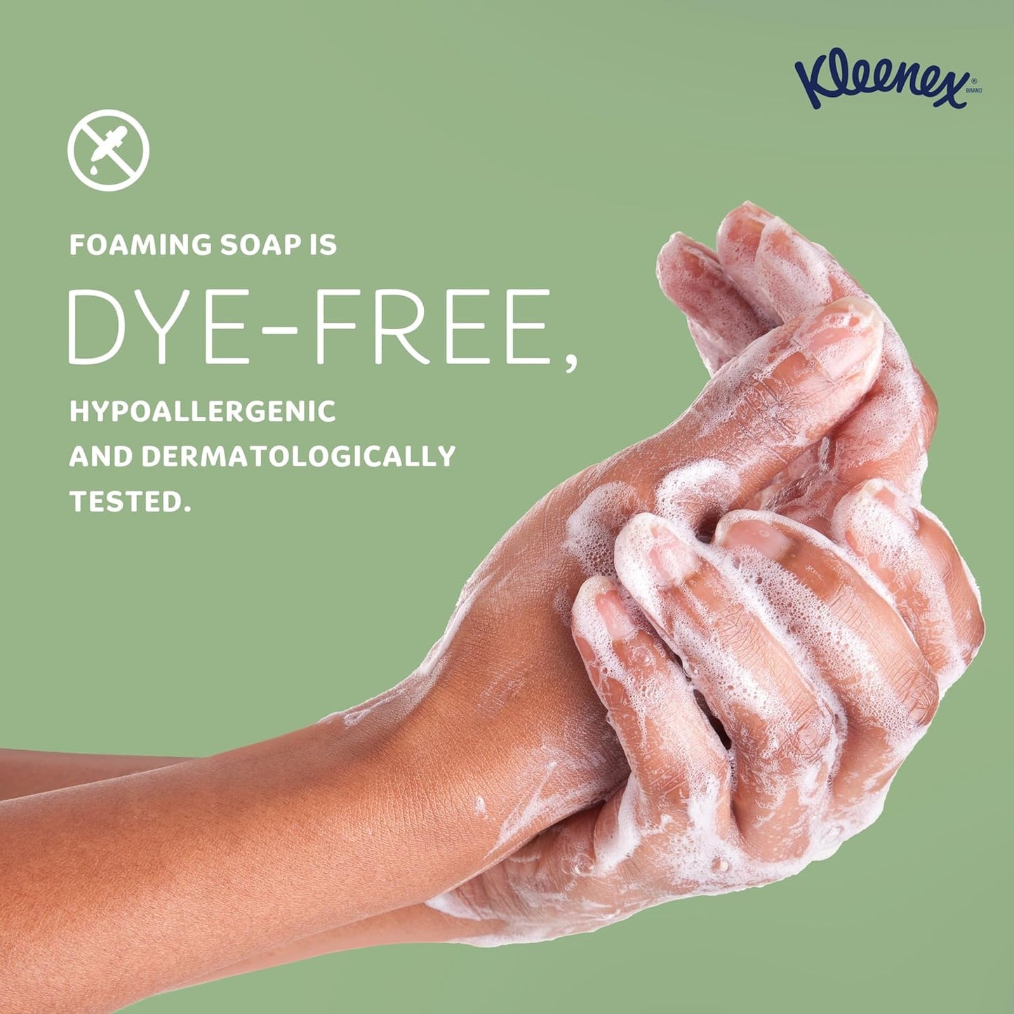Kleenex® Botanics 奢华泡沫洁肤乳 (52788),1.2 升透明清新香味自动洗手液补充装,适用于 Kimberly-Clark Professional™ ICON™ 和 Scott® Pro™ 自动分配器(4 瓶/箱)