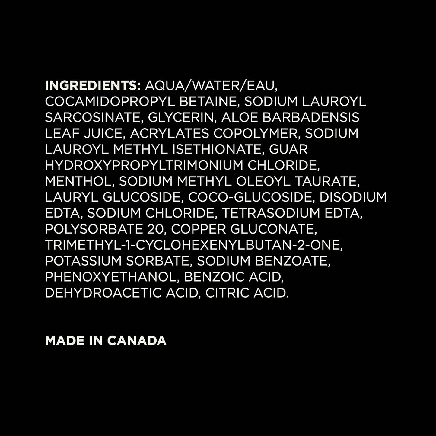 CW Beggs 男士能量+潔面乳,適合中性至乾性肌膚,低致敏性,無香料,無防腐劑,無酒精,無礦物油,無動物實驗,