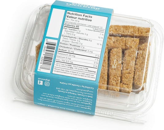 Glutenull Bakery Organic Coco D'Lish Bar - Raw, 240 Grams (Packaging may vary)