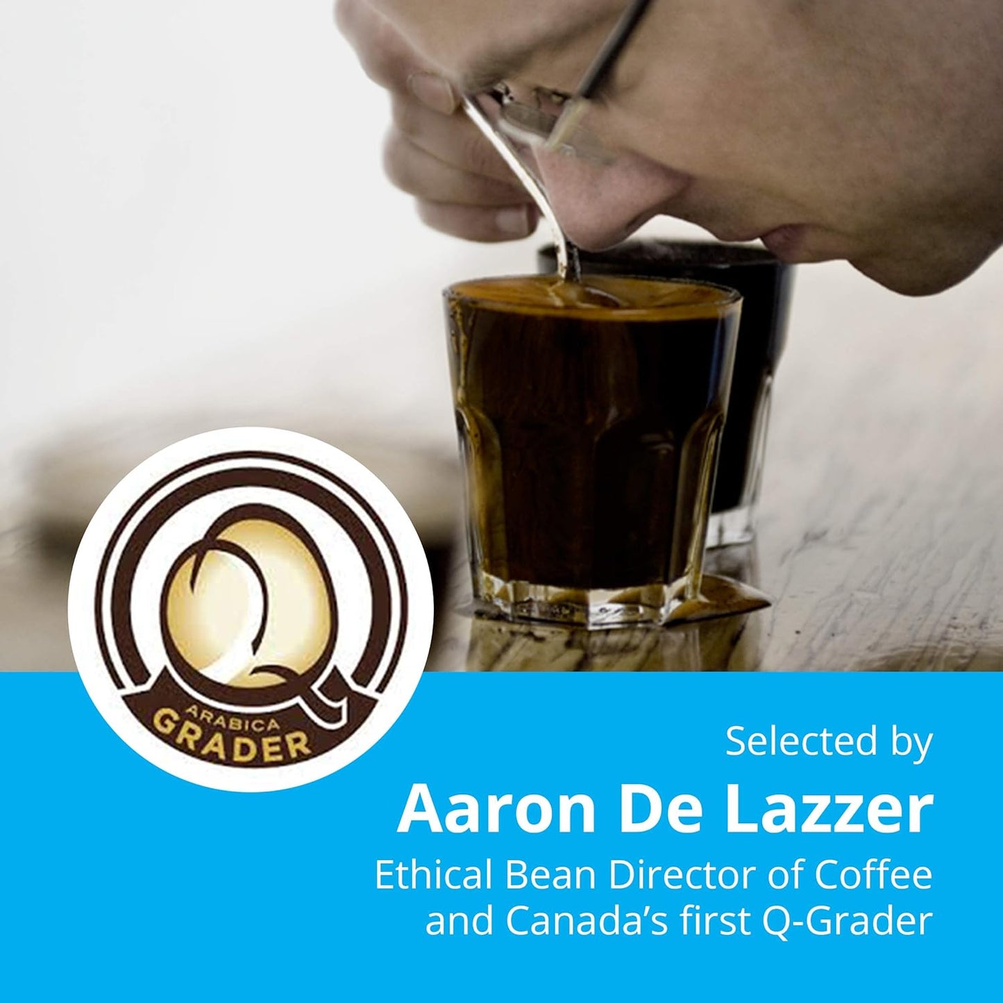 Ethical Bean Coffee 公平贸易有机咖啡,脱咖啡因深度烘焙,研磨咖啡 - 227克/袋