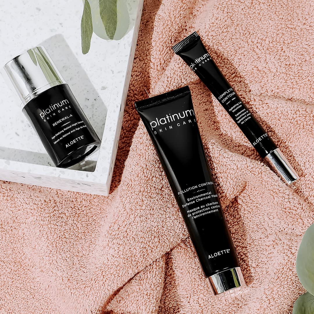 Aloette Complete Contour,保湿丰唇膏,滋润干燥嘴唇,芦荟和可可脂,无动物测试,0.3 盎司