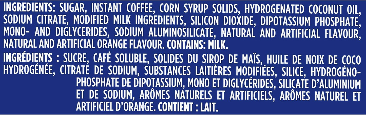 麦斯威尔咖啡橙味卡布奇诺速溶咖啡饮料粉,264克罐装