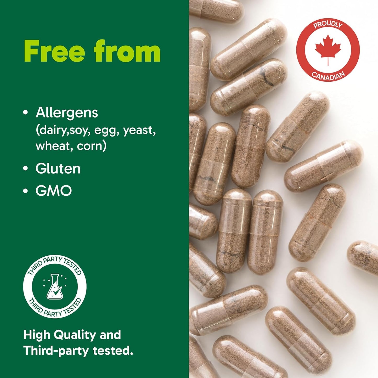 Organika Canadian-Made Chanca Piedra 500 mg - UTI Support | Kidney, Gallblader and Urinary Support, Cleansing- 120 vcaps