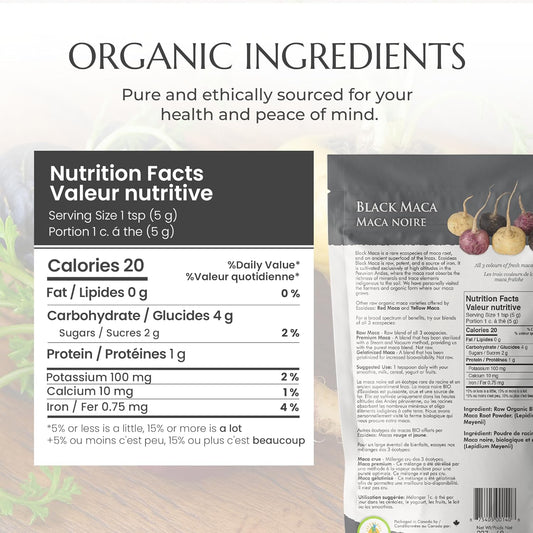 Ecoideas 有機黑瑪卡,227克