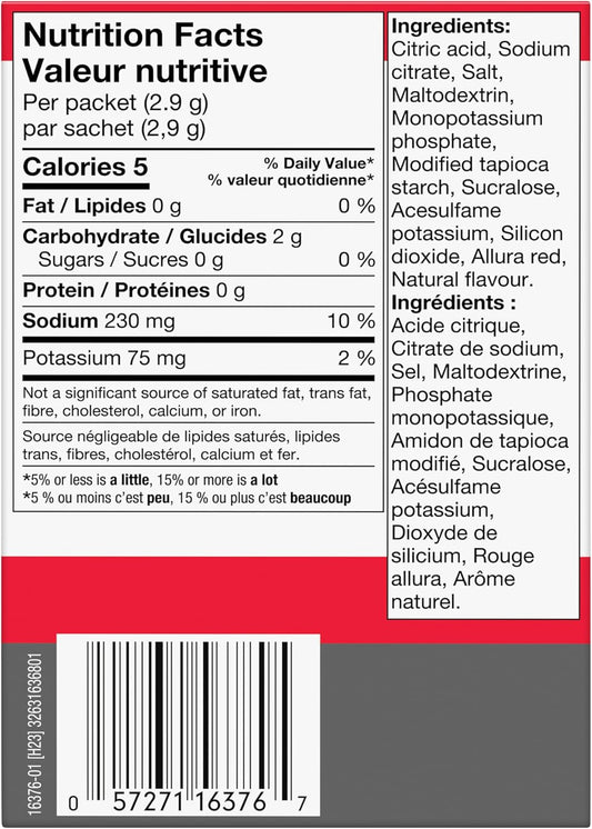Gatorade Zero Electrolyte Powder Sticks – Fruit Punch, Zero Sugar Hydration Drink Mix, 10 Packets – On-the-Go Electrolytes for Rapid Sports Hydration
