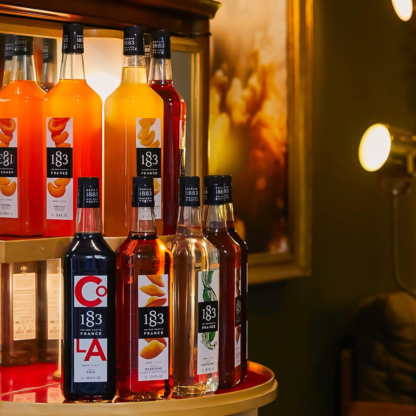 Maison Routin 1883 Maple Flavour Syrup, 1L Glass Bottle