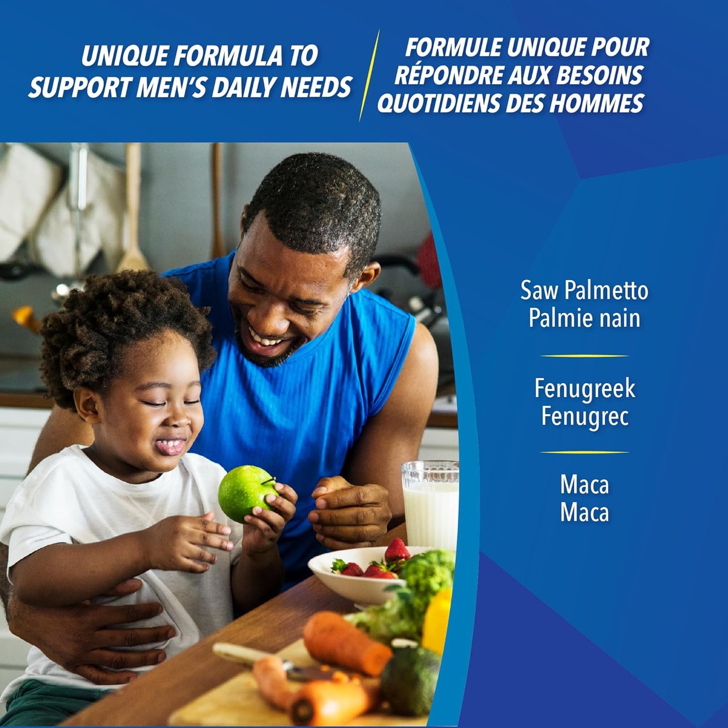 Progressive Advanced 成人男士每日複合維生素,含鋸棕櫚、胡蘆巴和瑪卡。支持免疫健康、提升能量、改善情緒,100% 完整配方,加拿大製造,120 粒裝