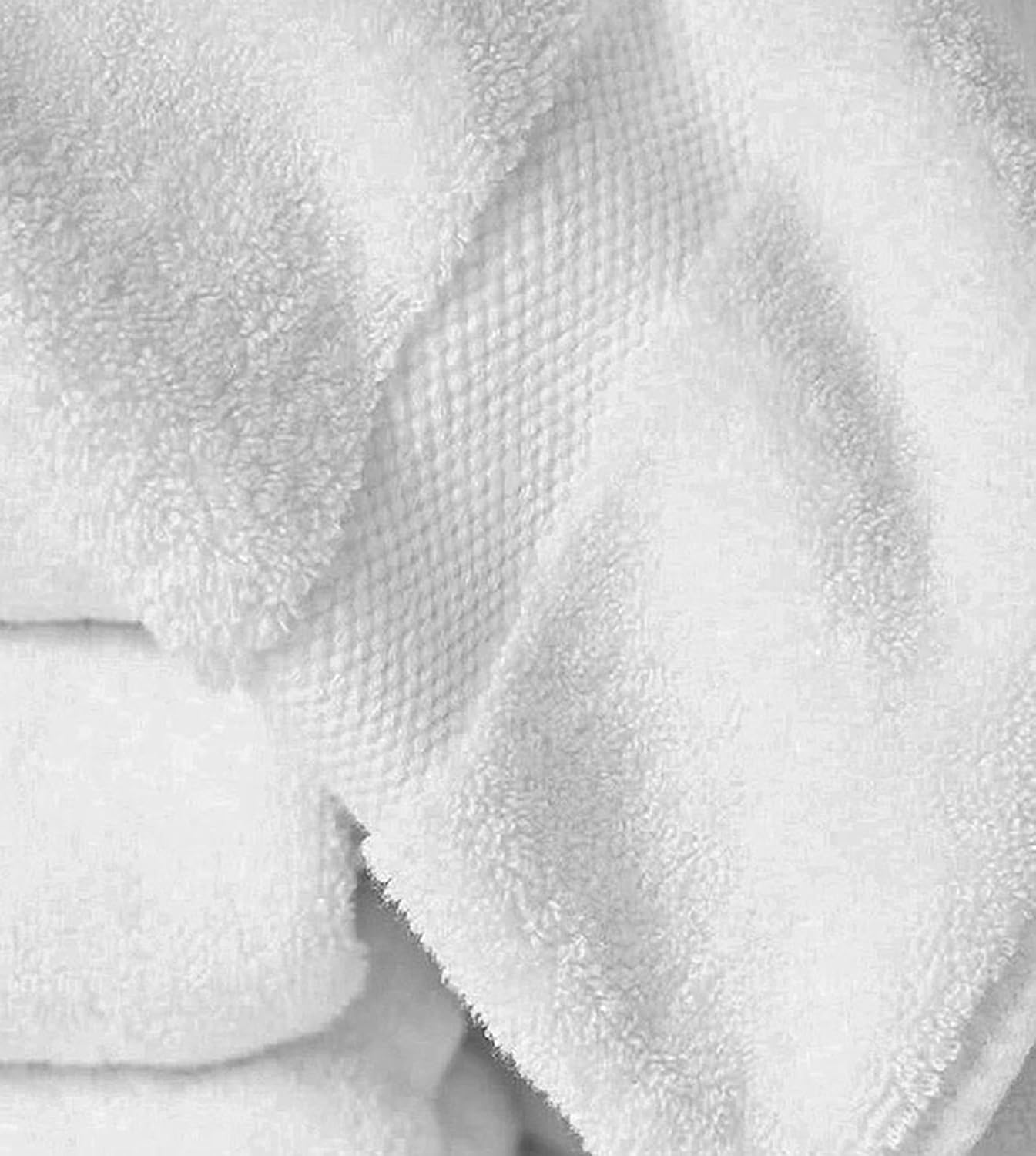 Delara 100% Organic Cotton Towels 650 GSM Plush Feather Touch Quick Dry Wash Cloth, Pack of 24 GOTS Certified, Oeko-Tex Green Certified, Organic Cotton Wash Cloth, 13"X13"