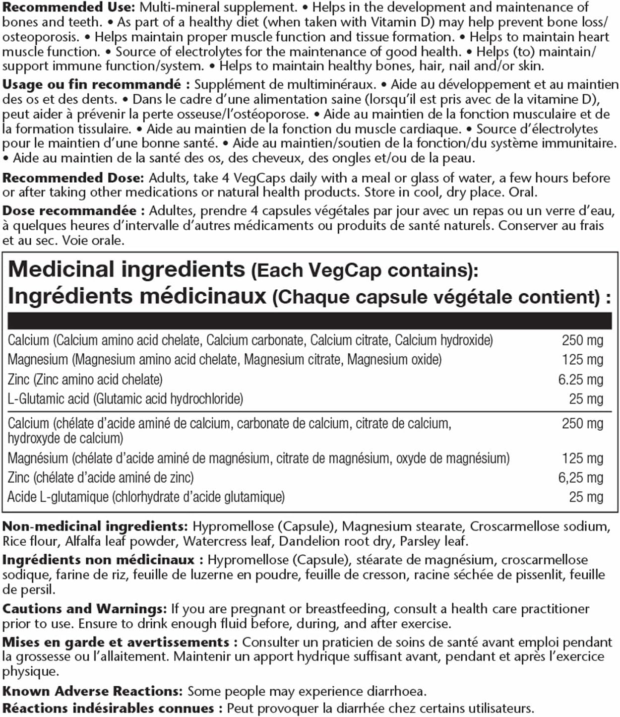 Solaray – 鈣鎂鋅 | 強健骨骼,健康牙齒 | 增強吸收 | 膳食補充品 | 實驗室驗證,純素 | 250 粒素食膠囊(每盒 62 份)