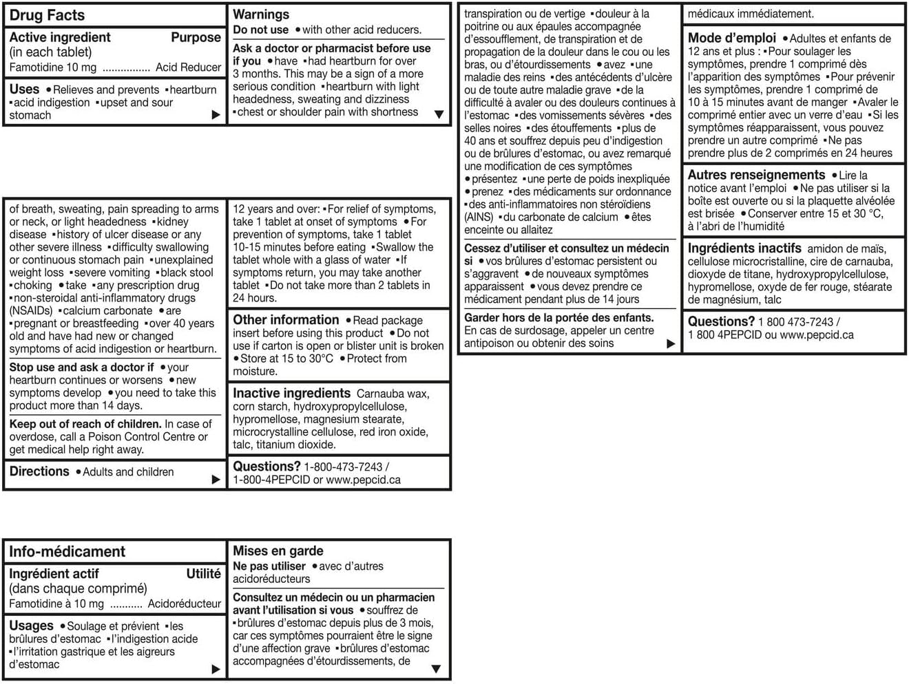 Pepcid AC 原味强效抑酸片,30 片装,Pepcid 出品