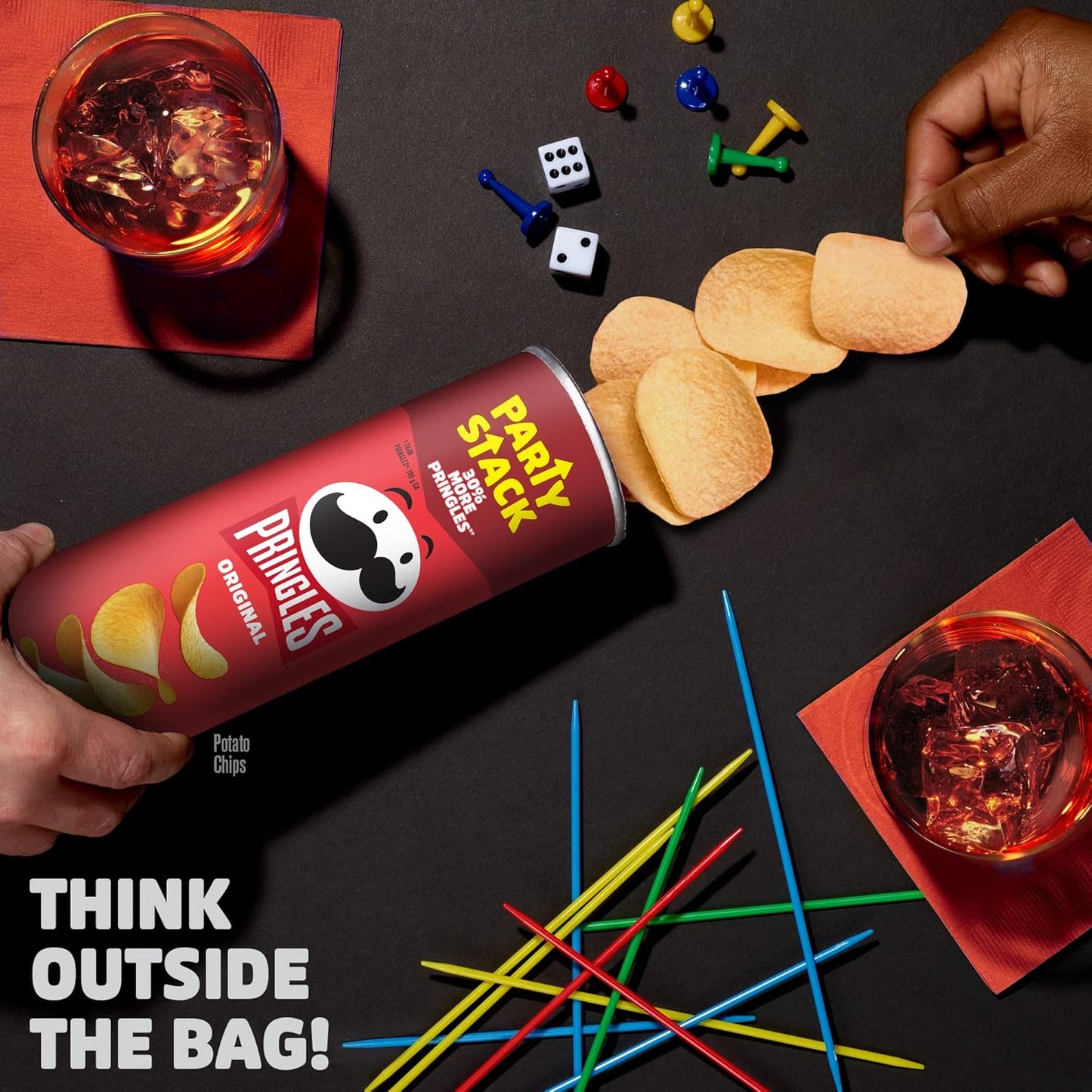 品客超大罐原味薯片,194克