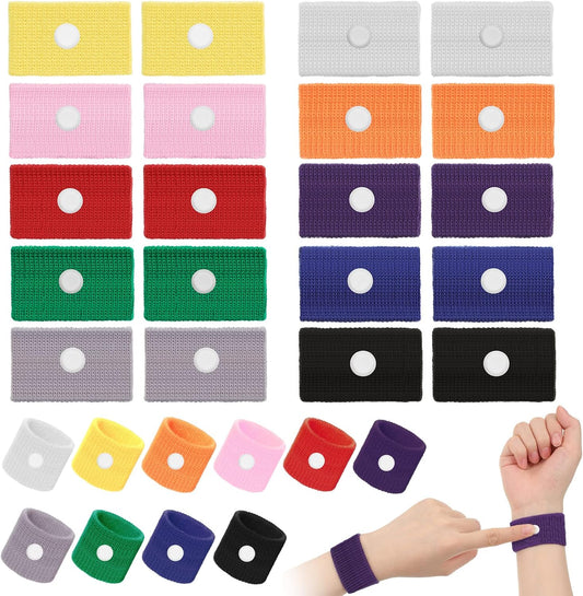 40片装儿童成人晕车腕带防恶心晕船可调节缓解指压腕带适用于汽车孕妇乘车海上飞行旅行