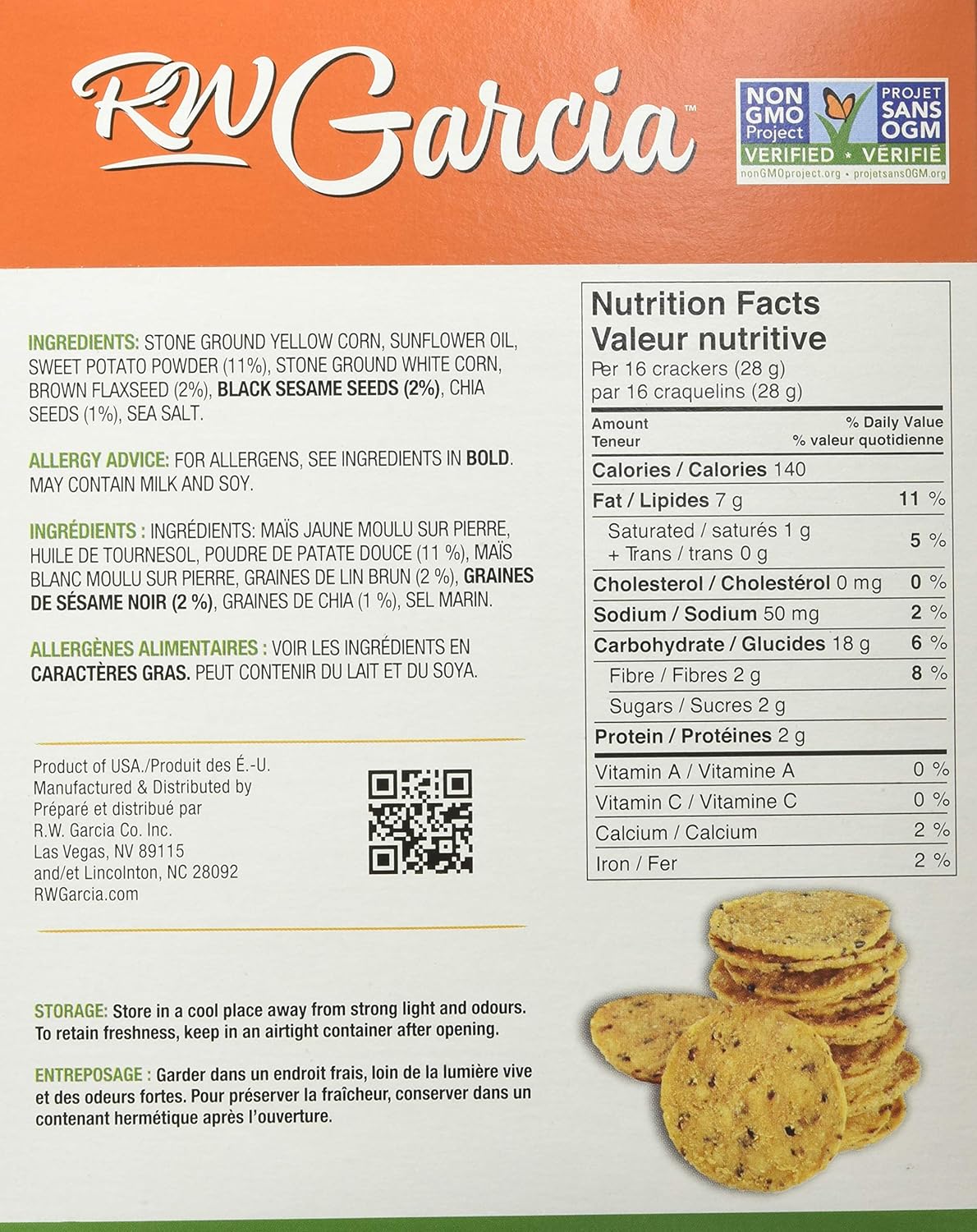 RW Garcia 红薯,180克