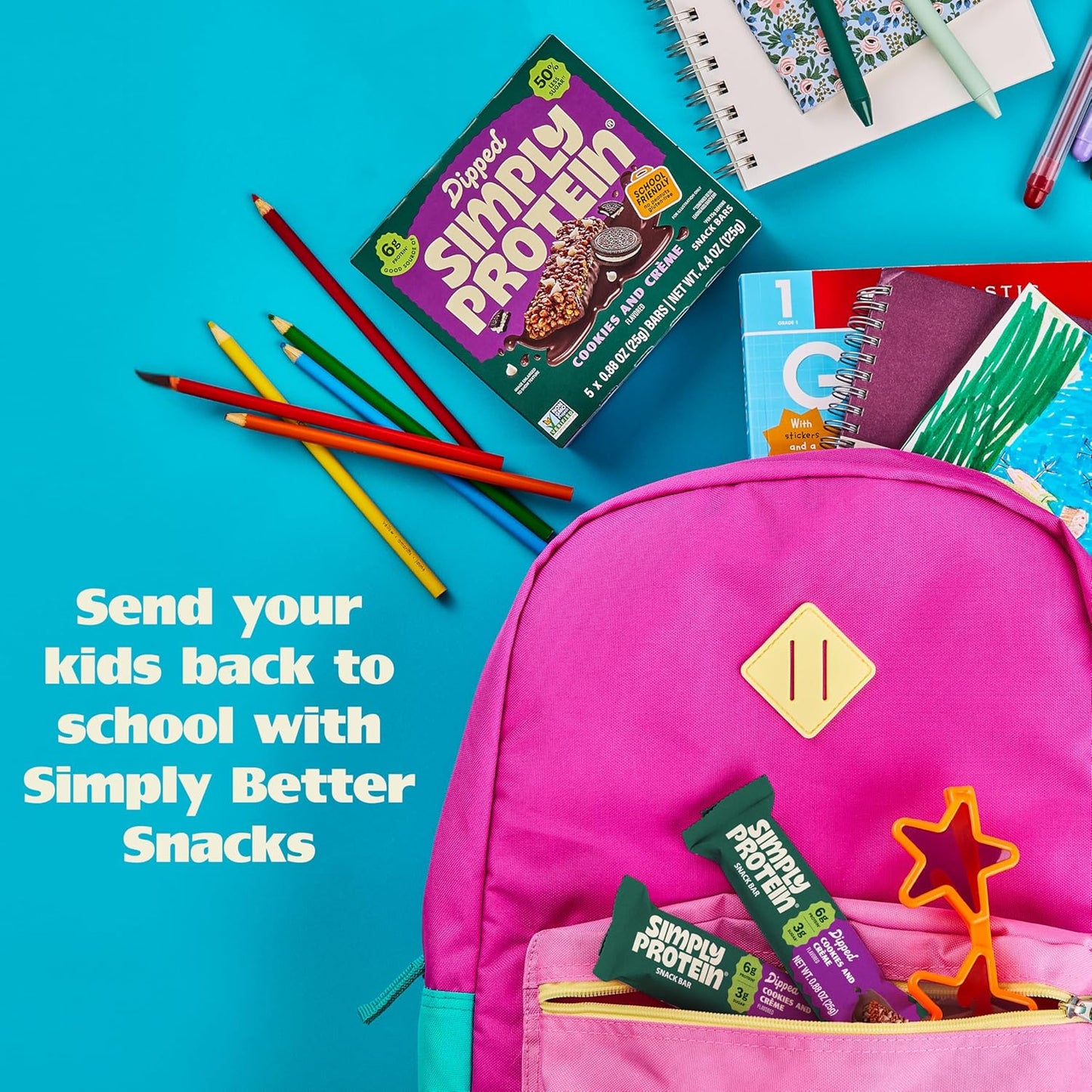 SimplyProtein Dipped Chocoberry 5ct