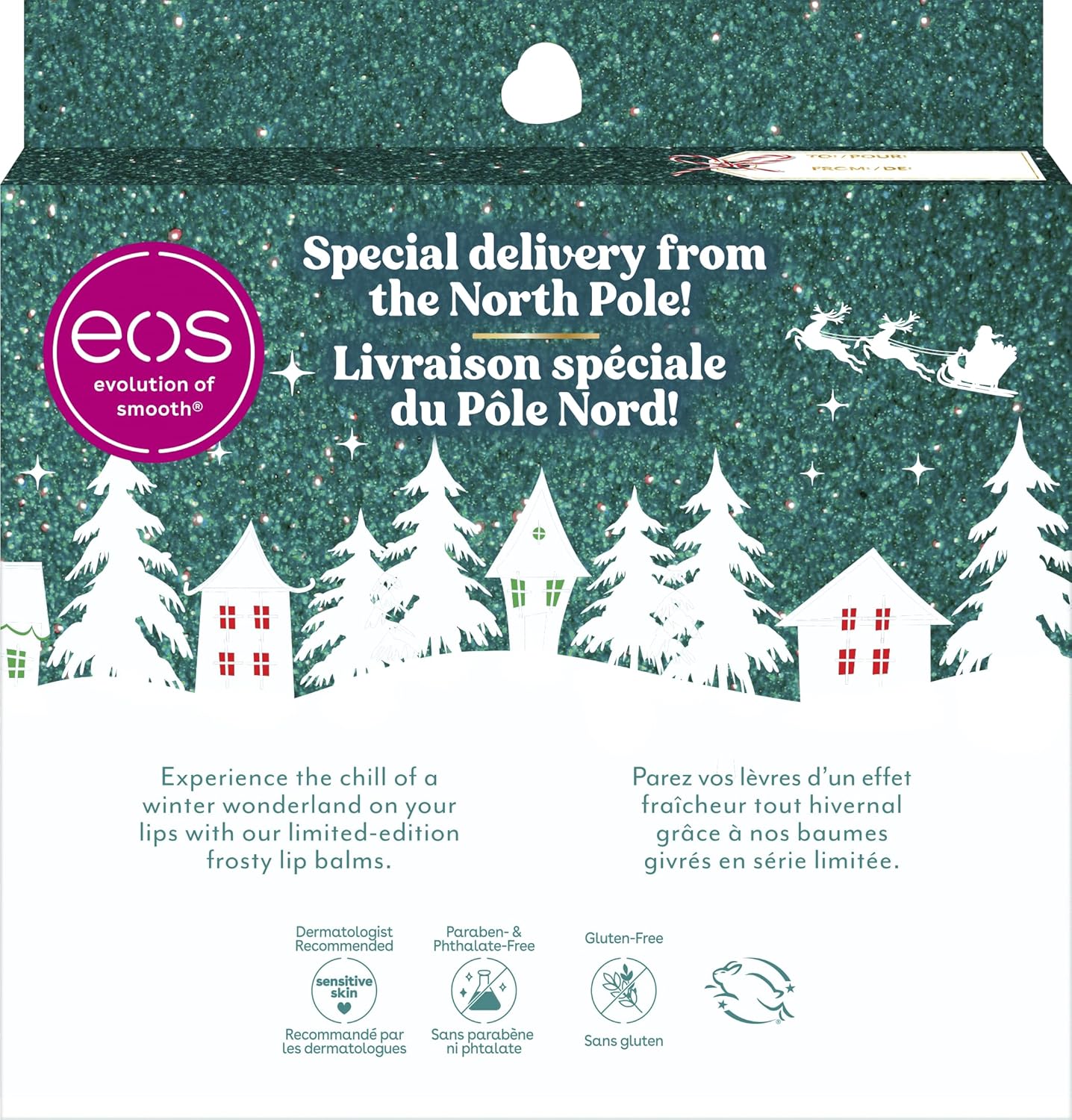 eos Holiday Candy Cane Swirl/Peppermint Twist/Sweet Mint, 21g, 3 sphere