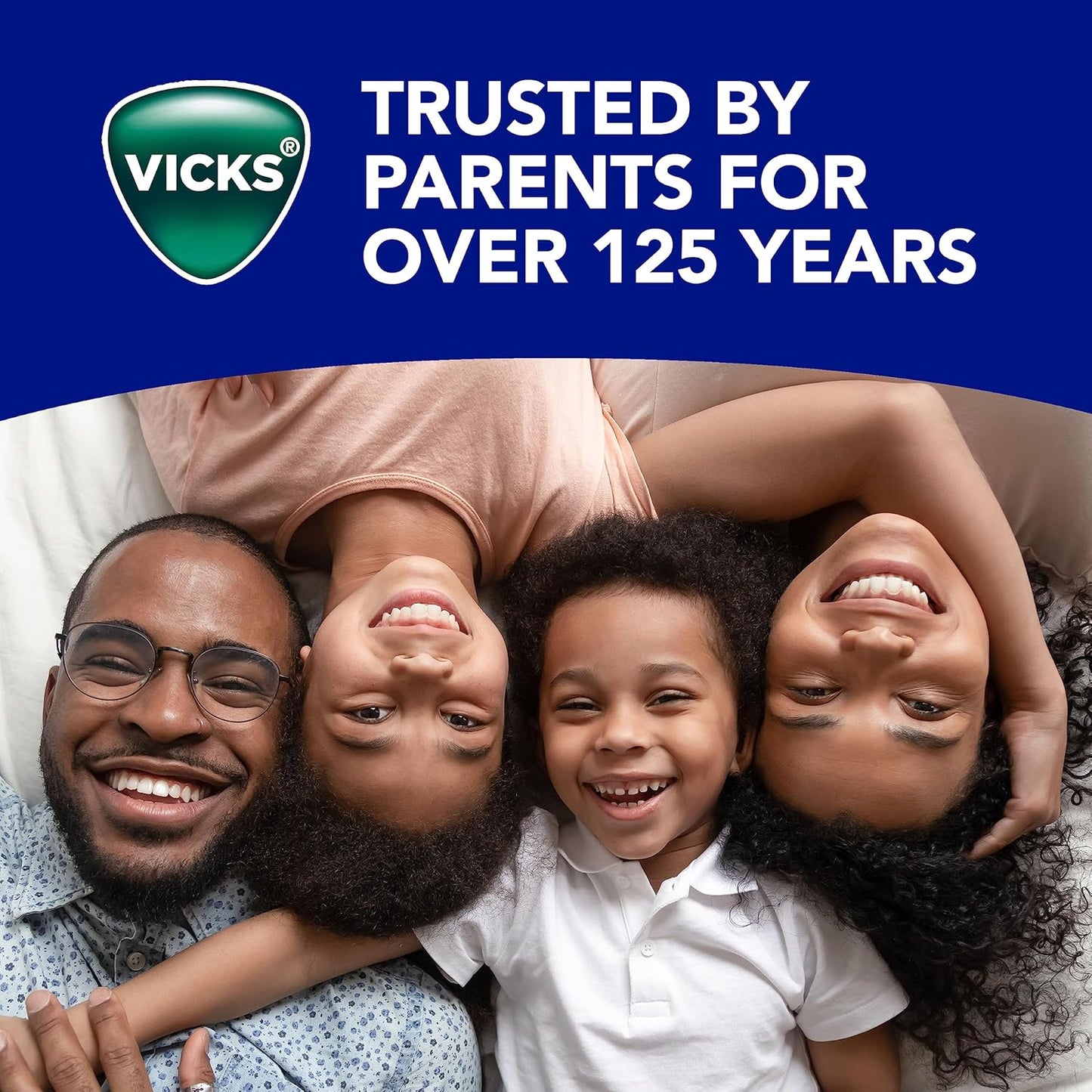 Vicks 儿童 NyQuil 感冒咳嗽糖浆,缓解咳嗽、流鼻涕、打喷嚏等多种症状,浆果味,6 岁以上适用,236 毫升