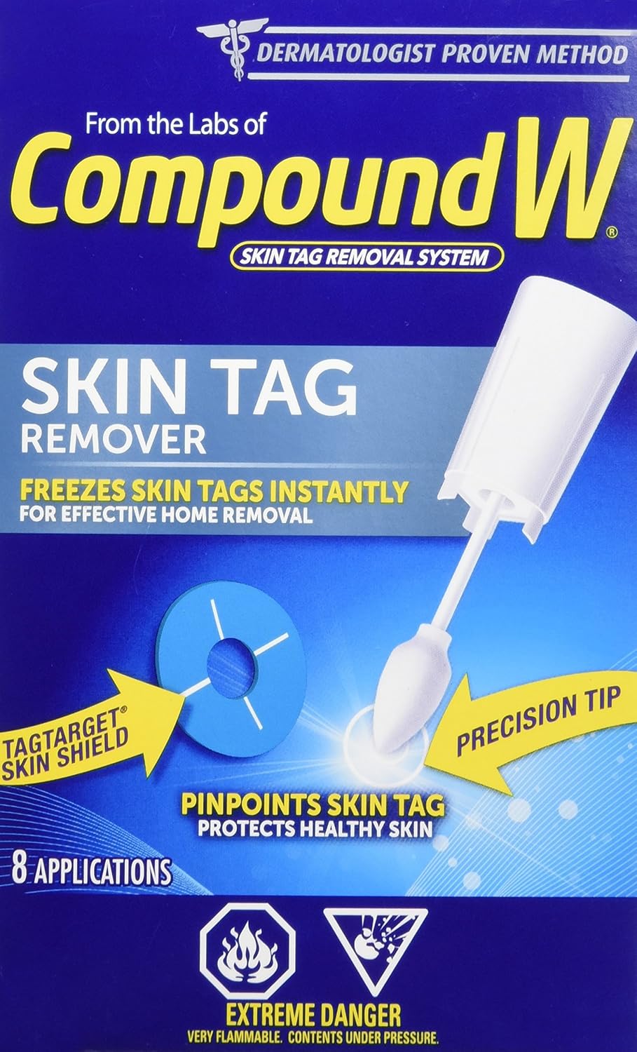 Compound W Skin Tag and Wart Remover Bundle | 22 Treatments for Safe and Effective Removal