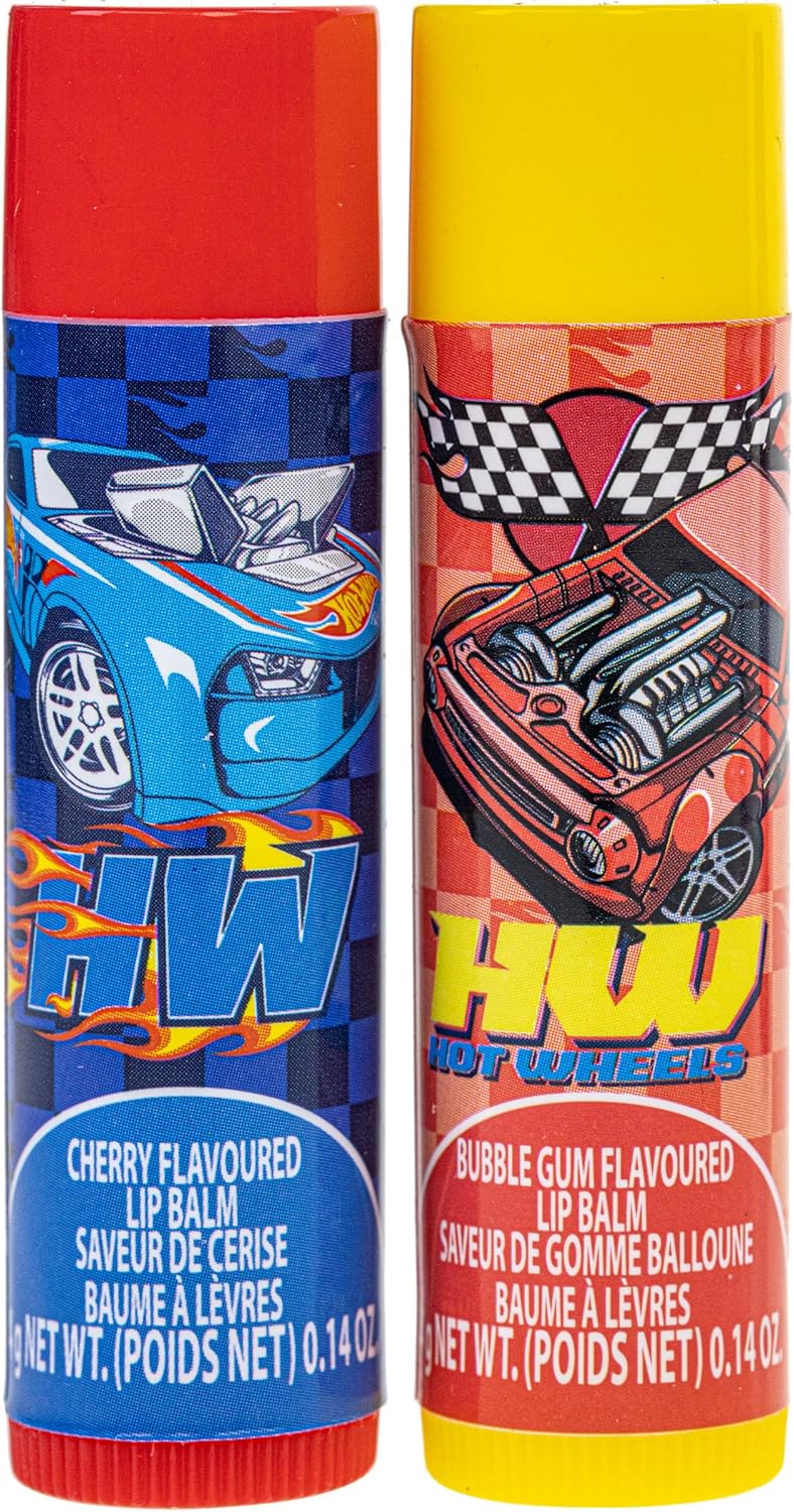 Hot Wheels 2 Pack Lip Balm