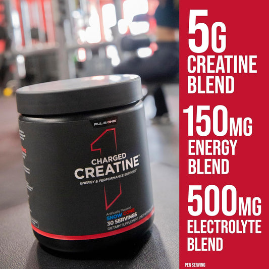 Rule 1 Charged Creatine 30 serv Mandarin Mango - 240 g