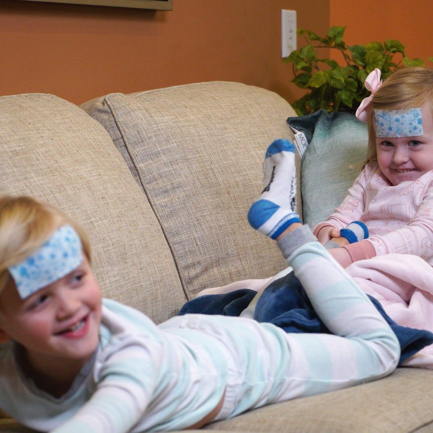 BeKoool 儿童柔软冷却凝胶贴,4 片