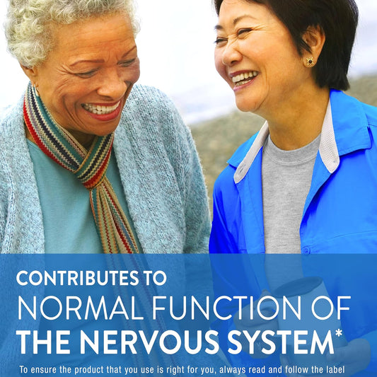 Nervive 神经健康,适用于神经系统,α-硫辛酸、ALA、维生素 B1-硫胺素、B6、B12,30 天用量,30 粒