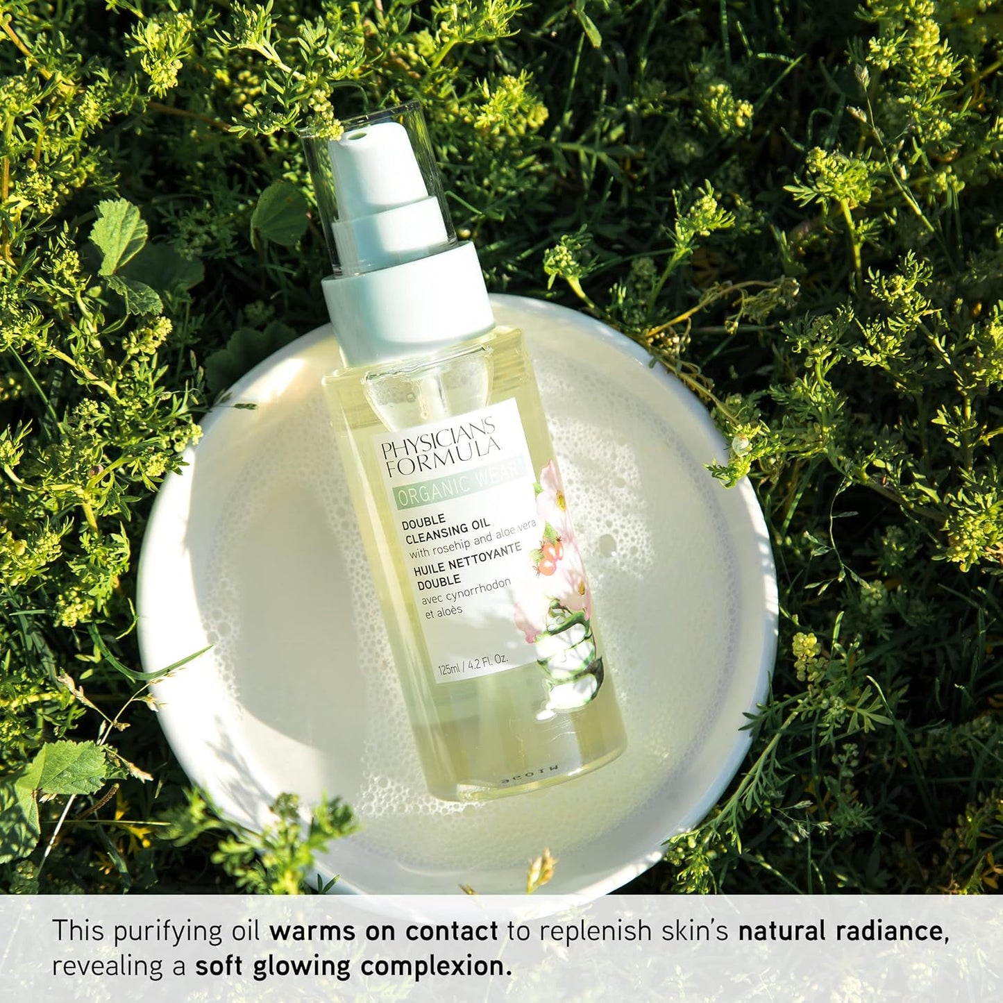 Physicians Formula Organic Weardouble Cleansing Oil, 125 Milliliters
